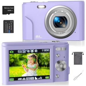 Unbranded (Lilac, one-size) Auto Focus Digital Camera, Full HD 1080P/48MP Mini Digital Cam Unbranded (Lilac, one-size) Auto Focus Digital Camera, Full HD 1080P/48MP Mini Digital Cam