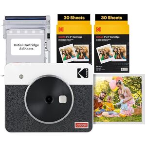 Kodak Mini Shot 3 Retro 4PASS 2-in-1 Instant Camera and Portable Photo Printer ( Kodak Mini Shot 3 Retro 4PASS 2-in-1 Instant Camera and Portable Photo Printer (