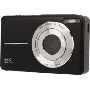 Unbranded 44MP 1080P HD Digital Camera for Teens Kids, 16X Zoom, Compact Black Unbranded 44MP 1080P HD Digital Camera for Teens Kids, 16X Zoom, Compact Black