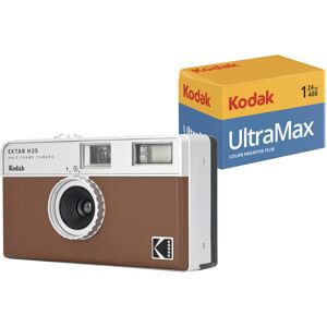 Kodak EKTAR H35 Half Frame Film Camera (Brown, Bundle with 24exp film) Kodak EKTAR H35 Half Frame Film Camera (Brown, Bundle with 24exp film)