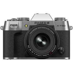 Fuji X-T50 KIT (XC 15-45 F3.5-5.6 OIS PZ) Silver Fuji X-T50 KIT (XC 15-45 F3.5-5.6 OIS PZ) Silver