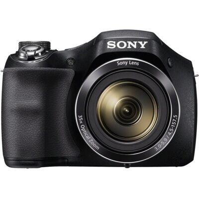 REFURBISHED Sony DSCH300 Digital Compact Bridge Camera - Black REFURBISHED Sony DSCH300 Digital Compact Bridge Camera - Black