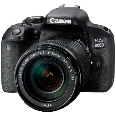 Canon EOS 800D Kit - 24.2 MP DSLR Camera with 18-135mm Lens Canon EOS 800D Kit - 24.2 MP DSLR Camera with 18-135mm Lens