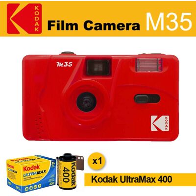 (Red) Kodak Film Camera M35 (Red) Kodak Film Camera M35