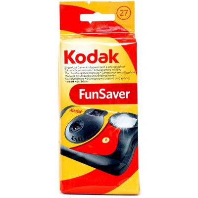 (FunSaver 27 Film) Kodak Disposable Film Camera 35 mm (FunSaver 27 Film) Kodak Disposable Film Camera 35 mm