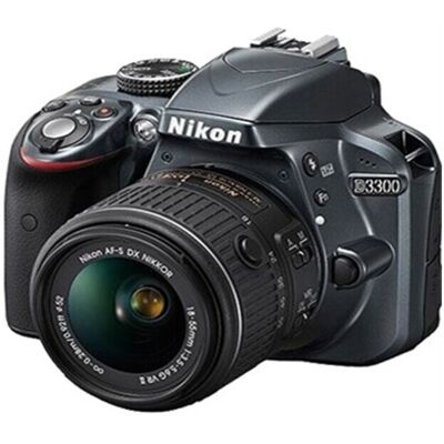 Unbranded Nikon D3300 + AF-P 18-55mm SLR Set 24.2 MP CMOS - Black Unbranded Nikon D3300 + AF-P 18-55mm SLR Set 24.2 MP CMOS - Black