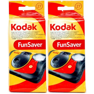 Kodak 2 X FunSaver Disposable Camera with Flash 800 ISO Kodak 2 X FunSaver Disposable Camera with Flash 800 ISO