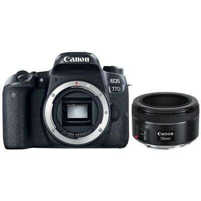 Canon EOS 77D - APS-C DSLR with 24.2MP, Dual Pixel AF, Wi-Fi Canon EOS 77D - APS-C DSLR with 24.2MP, Dual Pixel AF, Wi-Fi