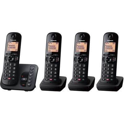 Panasonic KX-TGC264E Digital Cordless Phones : 18-min answering machine, dedicat Panasonic KX-TGC264E Digital Cordless Phones : 18-min answering machine, dedicat