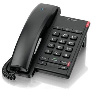REFURBISHED BT Converse 2100 Corded Telephone, Black REFURBISHED BT Converse 2100 Corded Telephone, Black