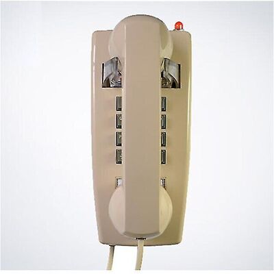 Unbranded REFURBISHED Corded Phone Landline, Wall-mounted Telephone Phone With Loud Ringer And Handset Unbranded REFURBISHED Corded Phone Landline, Wall-mounted Telephone Phone With Loud Ringer And Handset