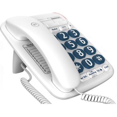 BT Big Button 200 Corded Landline House Phone, Home Phone, Elderley Friendly Big BT Big Button 200 Corded Landline House Phone, Home Phone, Elderley Friendly Big
