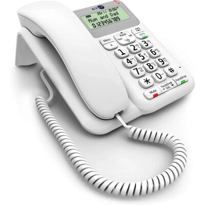 BT Décor 2200 Corded Landline House Phone, Home Phone, Phonebook, Handsfree, Mut BT Décor 2200 Corded Landline House Phone, Home Phone, Phonebook, Handsfree, Mut