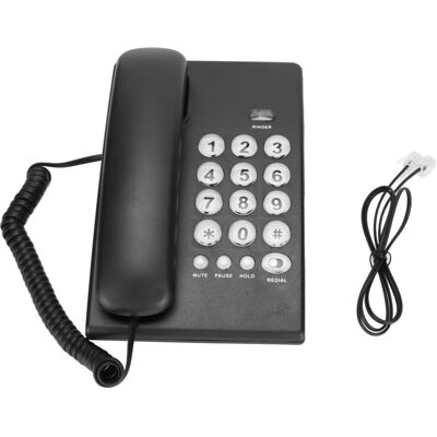 Unbranded KXT504 Desktop Corded Telephone Multifunctional Large Button Landline Phone for Unbranded KXT504 Desktop Corded Telephone Multifunctional Large Button Landline Phone for