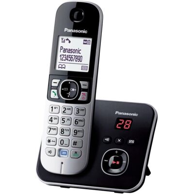 Panasonic KX-TG6821EB Single DECT Cordless Telephone with Answer Machine Panasonic KX-TG6821EB Single DECT Cordless Telephone with Answer Machine