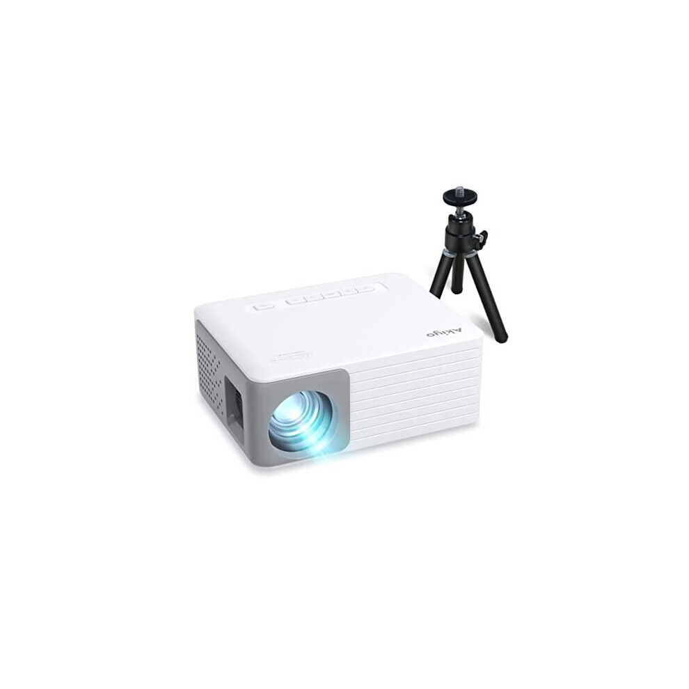 Mini Projector, AKIYO O1 LED Portable Projector, Support HD 1080P, 15 Keystone,