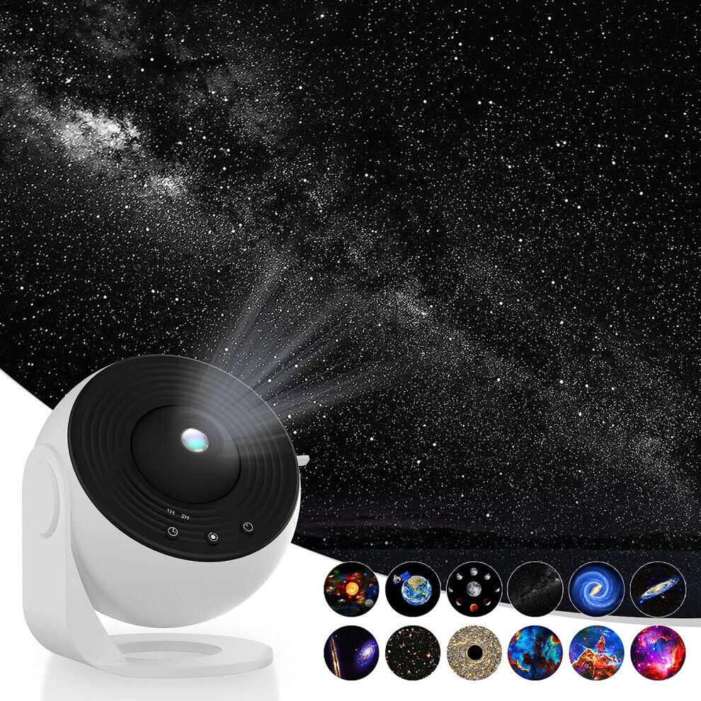 Irich Star Projector, Planetarium Projector for Bedroom Ultra Clear Galaxy Night Light
