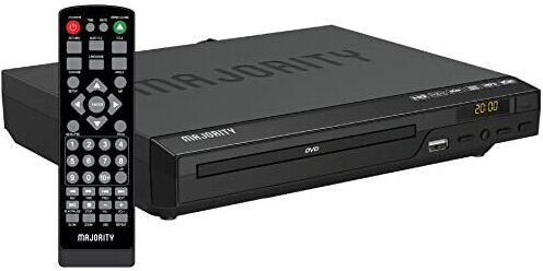 Majority DVD Player for TV   All Region Full HD 1080P DVD Player   Slim Design,