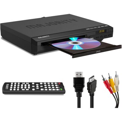 MAJORITY HDMI DVD Player for TV 1080P Region Free DVD Players for Smart TV Mini DVD P MAJORITY HDMI DVD Player for TV 1080P Region Free DVD Players for Smart TV Mini DVD P