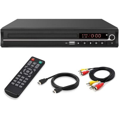 VATI DVD Player for TV,Region Free HDMI DVD Player for Smart TV Support 1080P Fu VATI DVD Player for TV,Region Free HDMI DVD Player for Smart TV Support 1080P Fu