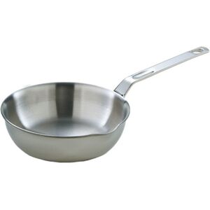 Unbranded Stainless Steel Miniature Saucepan with Spout Frying Pan-S Unbranded Stainless Steel Miniature Saucepan with Spout Frying Pan-S