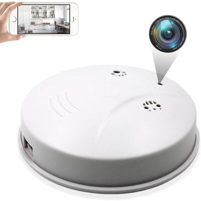 Unbranded Camera Smoke Detector - Camera Hd 1080p Wi-Fi Night Vision/Motion Detection/Nann Unbranded Camera Smoke Detector - Camera Hd 1080p Wi-Fi Night Vision/Motion Detection/Nann