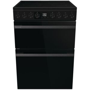Hisense HDCEC6C20B Double Oven Cooker with Ceramic Hob - Black Hisense HDCEC6C20B Double Oven Cooker with Ceramic Hob - Black