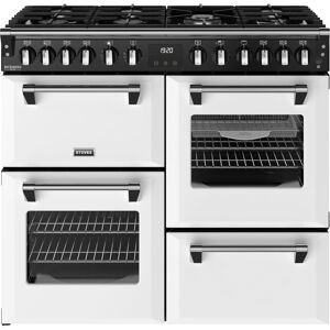 Stoves Richmond Deluxe 100DF 100cm Dual Fuel Range Cooker - Ice White - A Rated Stoves Richmond Deluxe 100DF 100cm Dual Fuel Range Cooker - Ice White - A Rated