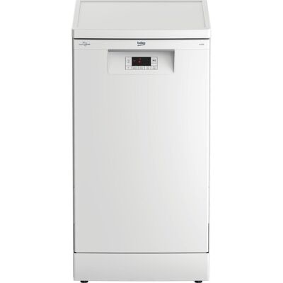 Beko BDFS16030W Dishwasher Slimline 45cm 10 Place White D Beko BDFS16030W Dishwasher Slimline 45cm 10 Place White D