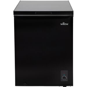 Willow Appliances WILLOW W142CFB 141 Litre Chest Freezer in Black Willow Appliances WILLOW W142CFB 141 Litre Chest Freezer in Black