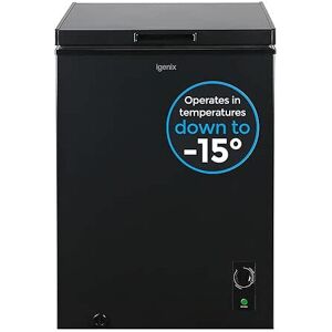 Igenix IG100B Freestanding Chest Freezer, 99 Litre Capacity with Freezer Basket Igenix IG100B Freestanding Chest Freezer, 99 Litre Capacity with Freezer Basket