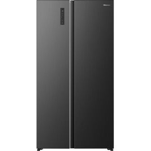 Hisense PureFlat American Fridge Freezer - Black Stainless Steel - D Rated Hisense PureFlat American Fridge Freezer - Black Stainless Steel - D Rated