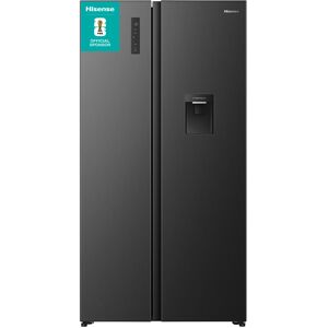 Hisense PureFlat American American Fridge Freezer - Black Stainless Steel - D Ra Hisense PureFlat American American Fridge Freezer - Black Stainless Steel - D Ra