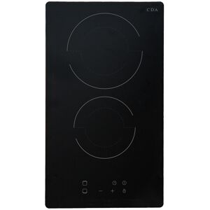 CDA 2 Zone 30cm Ceramic Hob - Black CDA 2 Zone 30cm Ceramic Hob - Black