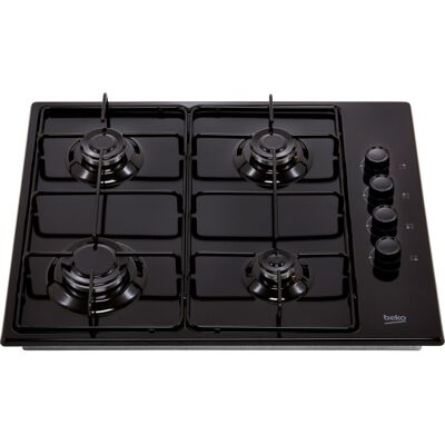 Beko HIBG64120SB 61cm Gas Hob – Black, Reliable & Budget-Friendly for Everyday C Beko HIBG64120SB 61cm Gas Hob – Black, Reliable & Budget-Friendly for Everyday C