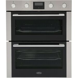 Belling BI703MFC Stainless Steel Built-In Electric Double Oven - A Rated - 44441 Belling BI703MFC Stainless Steel Built-In Electric Double Oven - A Rated - 44441