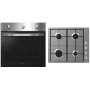 Candy Idea P CI27XCHW6LXS Built In Electric Single Oven and Gas Hob Pack - A+ Ra Candy Idea P CI27XCHW6LXS Built In Electric Single Oven and Gas Hob Pack - A+ Ra