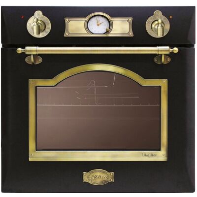 Kaiser Empire Single Black Oven Mains Gas or LPG EG 6345 Em Kaiser Empire Single Black Oven Mains Gas or LPG EG 6345 Em
