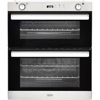 Belling BI702G Built-under Gas Double Oven With Cook-to-off Belling BI702G Built-under Gas Double Oven With Cook-to-off