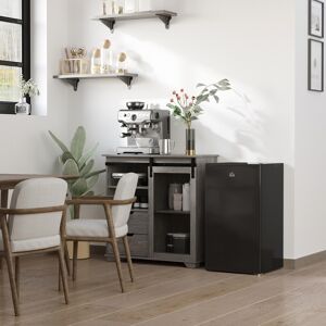 HOMCOM 91L Freestanding Under Counter Fridge Black HOMCOM 91L Freestanding Under Counter Fridge Black