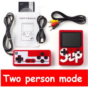 Unbranded (Red, Double) Sup Handheld Game Console Retro Nostalgic Children's Toy 400 Games Unbranded (Red, Double) Sup Handheld Game Console Retro Nostalgic Children's Toy 400 Games