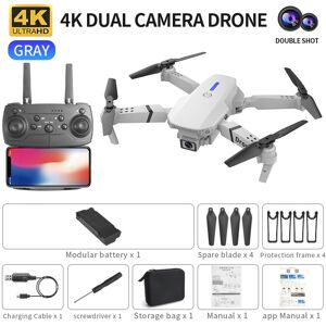 Unbranded (White) Mini Drone Foldable Rc Quadcopter Helicopter With 4k Hd Dual Camera For Unbranded (White) Mini Drone Foldable Rc Quadcopter Helicopter With 4k Hd Dual Camera For