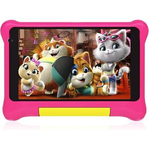 Byxcb Kids Tablet 7 Inch, Android 12 Tablet for Kids Quad Core 32GB ROM Quad Core, Dua Byxcb Kids Tablet 7 Inch, Android 12 Tablet for Kids Quad Core 32GB ROM Quad Core, Dua