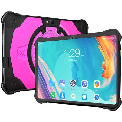 Aihongtai (Pink mecha) 5G WiFi Kids Tablet Android 12 Quad Core 32GB Learning Education Ta Aihongtai (Pink mecha) 5G WiFi Kids Tablet Android 12 Quad Core 32GB Learning Education Ta