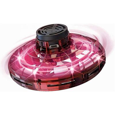 Unbranded (Red) Mini Drone Led Ufo Type Flying Helicopter Spinner Flight Gyro Drone Aircra Unbranded (Red) Mini Drone Led Ufo Type Flying Helicopter Spinner Flight Gyro Drone Aircra