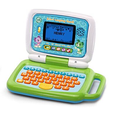 VTech LeapFrog LeapTop Touch Laptop - Green - toy laptop VTech LeapFrog LeapTop Touch Laptop - Green - toy laptop