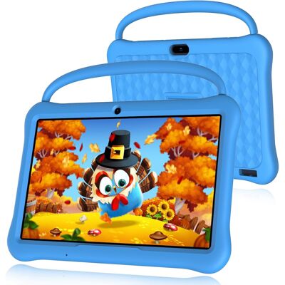 Gogerstar (Blue) Tablet for Kids 3-7, Android 13 Kids Tablet 10 inch for Toddler, Parental Gogerstar (Blue) Tablet for Kids 3-7, Android 13 Kids Tablet 10 inch for Toddler, Parental