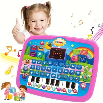 YEEPANO (Children's Learning Toys - Pink) Interactive Learning Tablet for Kids - Educati YEEPANO (Children's Learning Toys - Pink) Interactive Learning Tablet for Kids - Educati