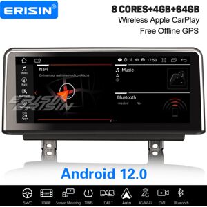 Erisin 10.25" Sat Nav Android 12 DAB+ Car Stereo CarPlay BMW 3er F30/31/34 M3 F80 4er F Erisin 10.25" Sat Nav Android 12 DAB+ Car Stereo CarPlay BMW 3er F30/31/34 M3 F80 4er F