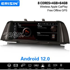 Erisin 10.25" 8-Core Satnav Android 12 Wireless CarPlay Car Stereo WiFi DAB+ For BMW 5e Erisin 10.25" 8-Core Satnav Android 12 Wireless CarPlay Car Stereo WiFi DAB+ For BMW 5e